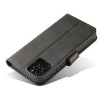 case samsung s23 ultra - Samsung Galaxy S23 Ultra Magnetinis atverčiamas dėklas piniginė - Juodas (Black) - 6 nuotrauka