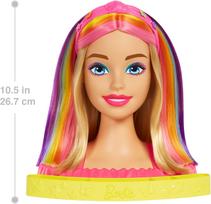 barbes galva - Barbie Deluxe Styling Head HMD78, 26.7 cm - 5 nuotrauka