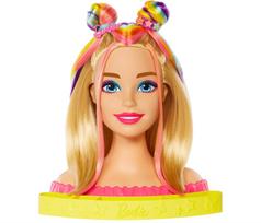 barbes galva - Barbie Deluxe Styling Head HMD78, 26.7 cm - 6 nuotrauka