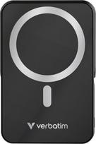 10000mah power bank - Verbatim Charge 'n' Go, 10000mAh, Magnetic Wireless, su stoveliu, juodas (black), 32264 - 7 nuotrauka