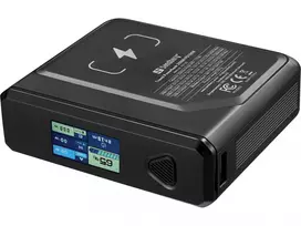 25 t - Sandberg Travel 20000mAh 100W Juodas (Black) - 8 nuotrauka