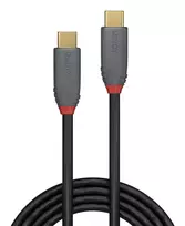 lindy anthra line - Lindy USB 3.1 Kabelis Typ C/C 5A PD Anthra Line M/M 0.5m - 2 nuotrauka