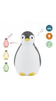 naktiniai sviestuvai - Zazu Sleeptrainer, Nightlight & Wireless Speaker Pam The Penguin Grey - 8 nuotrauka