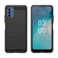 nothings telefonas - Dėklas Carbon Nothing Phone 2 - Juodas - 4 nuotrauka