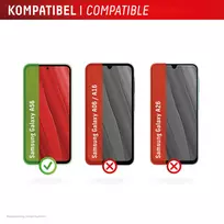 apsauginis stiklas a56 - Displex Real Glass Samsung Galaxy A56 2D-Glass, EcoFrame - 4 nuotrauka