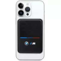 5v powerbank - BMW BMPBMS3K22PGVK 3000mAh 5W MagSafe Indukcinis Power Bank Juodas - 3 nuotrauka