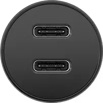 usb power delivery - Įkroviklis automobilis 2x USB-C PD 3A 30W Goobay - 3 nuotrauka