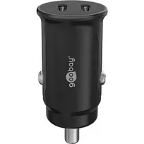 usb power delivery - Įkroviklis automobilis 2x USB-C PD 3A 30W Goobay - 4 nuotrauka