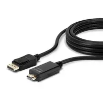 hdmi i displayport adapteris - Lindy DisplayPort To HDMI 10.2G Cable 0.5m Black - 2 nuotrauka