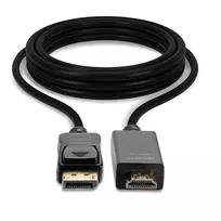 hdmi i displayport adapteris - Lindy DisplayPort To HDMI 10.2G Cable 0.5m Black - 3 nuotrauka