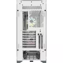 rgb korpuso - Corsair iCUE 5000X RGB TG White (Baltas) - 3 nuotrauka