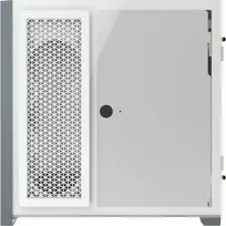 rgb korpuso - Corsair iCUE 5000X RGB TG White (Baltas) - 6 nuotrauka
