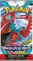 korteliu zaidimai - Pokemon TCG - Scarlet & Violet 4 Paradox Rift Booster - 4 nuotrauka