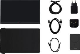 portable monitor - Verbatim ALU 13.3" WUXGA Touchscreen Monitor with 5000mAh Power Bank - 5 nuotrauka