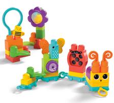 kirmeliukai - Mega Bloks Move N Groove Caterpillar HKN44, plastikas - 2 nuotrauka