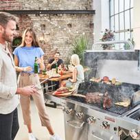 dujinis grilis - Char-Broil Professional PRO S4 - 2 nuotrauka