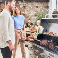 dujinis grilis - Char-Broil Professional PRO S4 - 9 nuotrauka