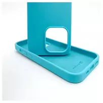 apple silicone case iphone 14 pro max - Evelatus "Premium Soft Touch Silicone Case iPhone 14 Pro Max" Deep Navy - 3 nuotrauka
