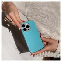 apple silicone case iphone 14 pro max - Evelatus "Premium Soft Touch Silicone Case iPhone 14 Pro Max" Deep Navy - 4 nuotrauka