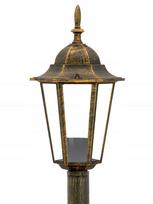 sviestuvo stovas - Lauko šviestuvas 1xE27/20W/230V IP43 96,5 cm patina - 2 nuotrauka