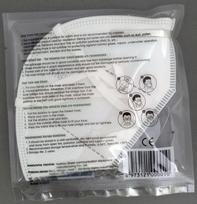 apsaugine kauke - Apsauginė veido kaukė KN95 (FFP2) FM050122, 3 vnt. - 5 nuotrauka