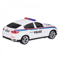 zaislu pultelis - BMW X6 sportinis policijos automobilis RC0660, Balta (White) - 8 nuotrauka