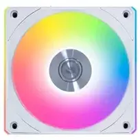 fan 120mm lian li - Lian Li UNI FAN CL FLEX Wireless PWM ARGB Reverse Blade 120mm White 3 vnt. su valdikliu - 2 nuotrauka