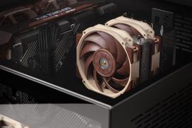 ventiliatorius noctua - Noctua NF-A12x25r PWM 120 mm Brown (ruda) - 3 nuotrauka