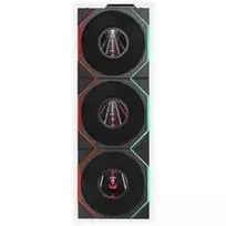 lian li lcd reverse fan - Lian Li UNI FAN TL120 LCD FLEX Wireless ARGB Reverse Black (juodas), 3 vnt. - 2 nuotrauka