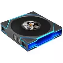 lian li lcd reverse fan - Lian Li UNI FAN TL120 LCD FLEX Wireless ARGB Reverse Black (juodas), 3 vnt. - 3 nuotrauka