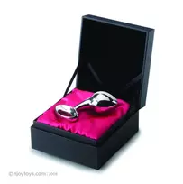 Njoy Pure Plug Large, sidabrinis (Silver)