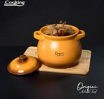 puodai 14 lt - HEINNER Keramikinis puodas su dangčiu HR-FJ-035, 3 l, 14,5 x 16 cm - 2 nuotrauka