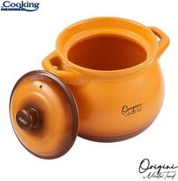 puodai 14 lt - HEINNER Keramikinis puodas su dangčiu HR-FJ-035, 3 l, 14,5 x 16 cm - 4 nuotrauka