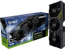 gpu 16gb - Palit GeForce RTX 5080 GamingPro OC V1 16GB GDDR7 - 1 nuotrauka