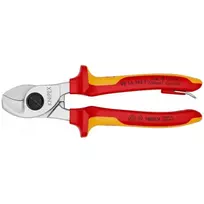 kabeliu kirpimo zirkles knipex - KNIPEX 95 16 165 T Kabelių kirpimo žirklės Juoda, Geltona - 4 nuotrauka