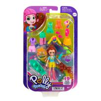 pocket 5 - Mattel Polly Pocket vidutinio dydžio mados rinkinys, HKV88 - 1 nuotrauka