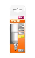 led lemputes e14 10w - Osram LED Star Stick E14, šiltai balta, 10 W, 1055 lm - 2 nuotrauka