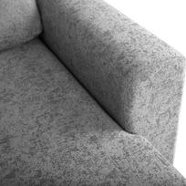 sofa lova home4you - Kampinė sofa-lova Home4You INGA, pilka (Grey) - 4 nuotrauka