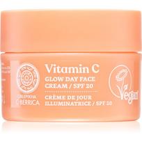 Natura Siberica Oblepikha C-Berrica švytėjimo suteikiantis dieninis veido kremas SPF 20, 50 ml