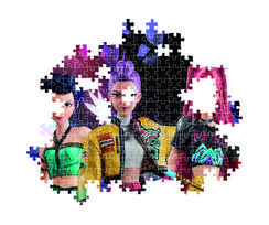 popit - Clementoni K-Pop Demon Hunters 2 I-35626, 500 det. - 3 nuotrauka