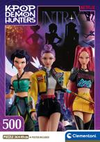 popit - Clementoni K-Pop Demon Hunters 2 I-35626, 500 det. - 5 nuotrauka