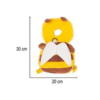 mokykline kuprine - IKON KX5600 Kuprinė Bitė, Geltona (Yellow) - 4 nuotrauka