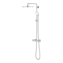 grohe termostatiniai dusu maisytuvai - Dušo sistema su termostatiniu maišytuvu Grohe Euphoria System 310, chromas (Chrome) - 3 nuotrauka