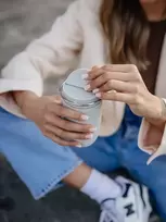 termo puodeliai - Termo puodelis EQUA CUP GREY, 300 ml - 7 nuotrauka