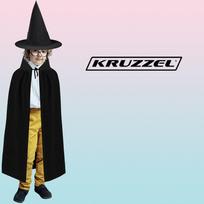karnavaliniai kostiumai - Kruzzel - Mago / burtininko kostiumas, juodas (Black), 4 dalių - 5 nuotrauka