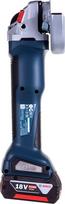 bosch 18v 5 0ah - Kampinis šlifuoklis FI 125 18V-LI 2x5.0Ah GWS Bosch - 6 nuotrauka