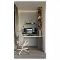 ultrawide monitorius - JAPANNEXT JN-IPS340UWQHD60C-C65W-HS 34", IPS, UWQHD, lenktas - 5 nuotrauka