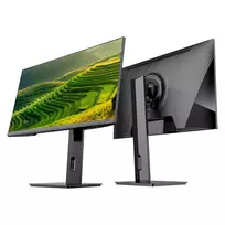 3840x2160 monitoriai - JAPANNEXT JN-IPS2380UHDR-C65W-HSP 23.8", 4K UHD, IPS, 60Hz, juodas (black) - 9 nuotrauka