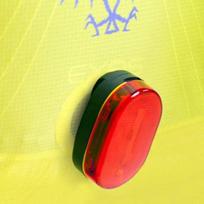 neperslampamas deklas - Osprey Hi-Vis Raincover Yellow S - 4 nuotrauka