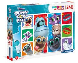 Clementoni Puppy Dogs Maxi Super Color 24207, 24 det.